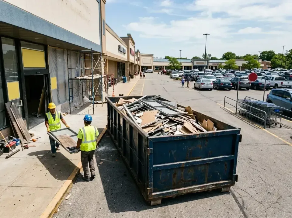 retail-store-renovation-debris-003 — frequently asked questions, Roll-off Dumpster Rentals in Yankton, SD